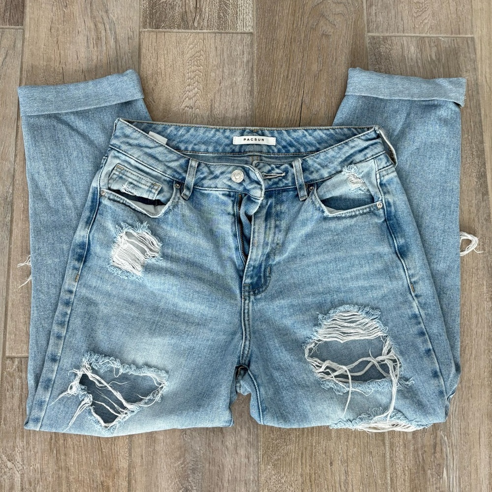 Light blue Mom jeans